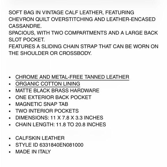 Ysl Niki medium in vintage leather - Picture 6 of 15